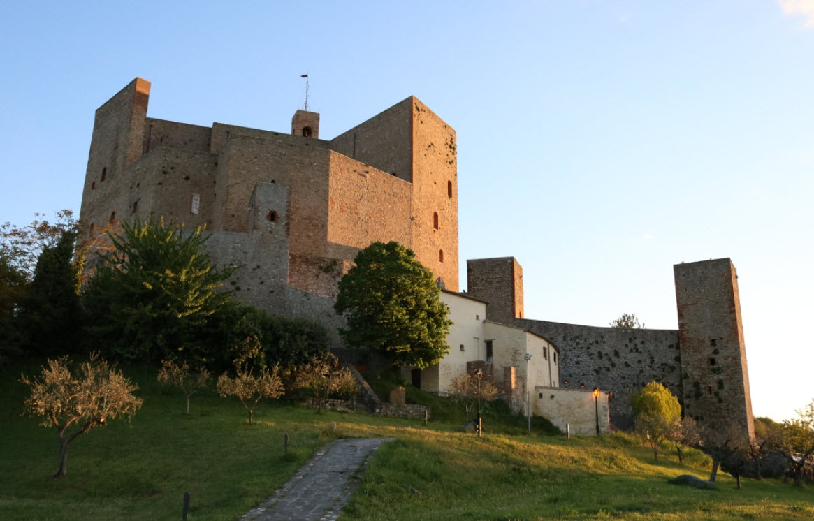 Rock of Montefiore Conca, Italy